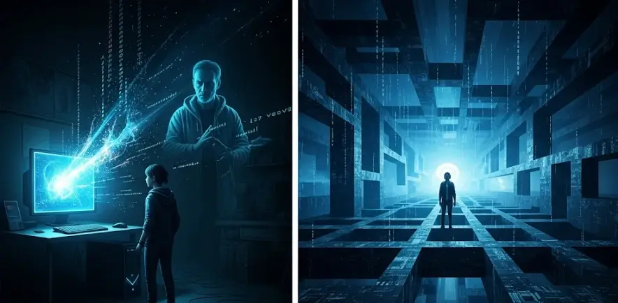 Imagen destacada del artículo: La Verdad Sobre los Hackers y su Viaje